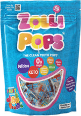 Zollipops Clean Teeth Lollipops – Resealable Sugar Free Lollipops for Hiking and Camping Snacks