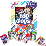 Top Pops Taffy Pops, 48 Pack – Travel-Friendly Taffy Lollipops for Outdoor Party and Event Setups