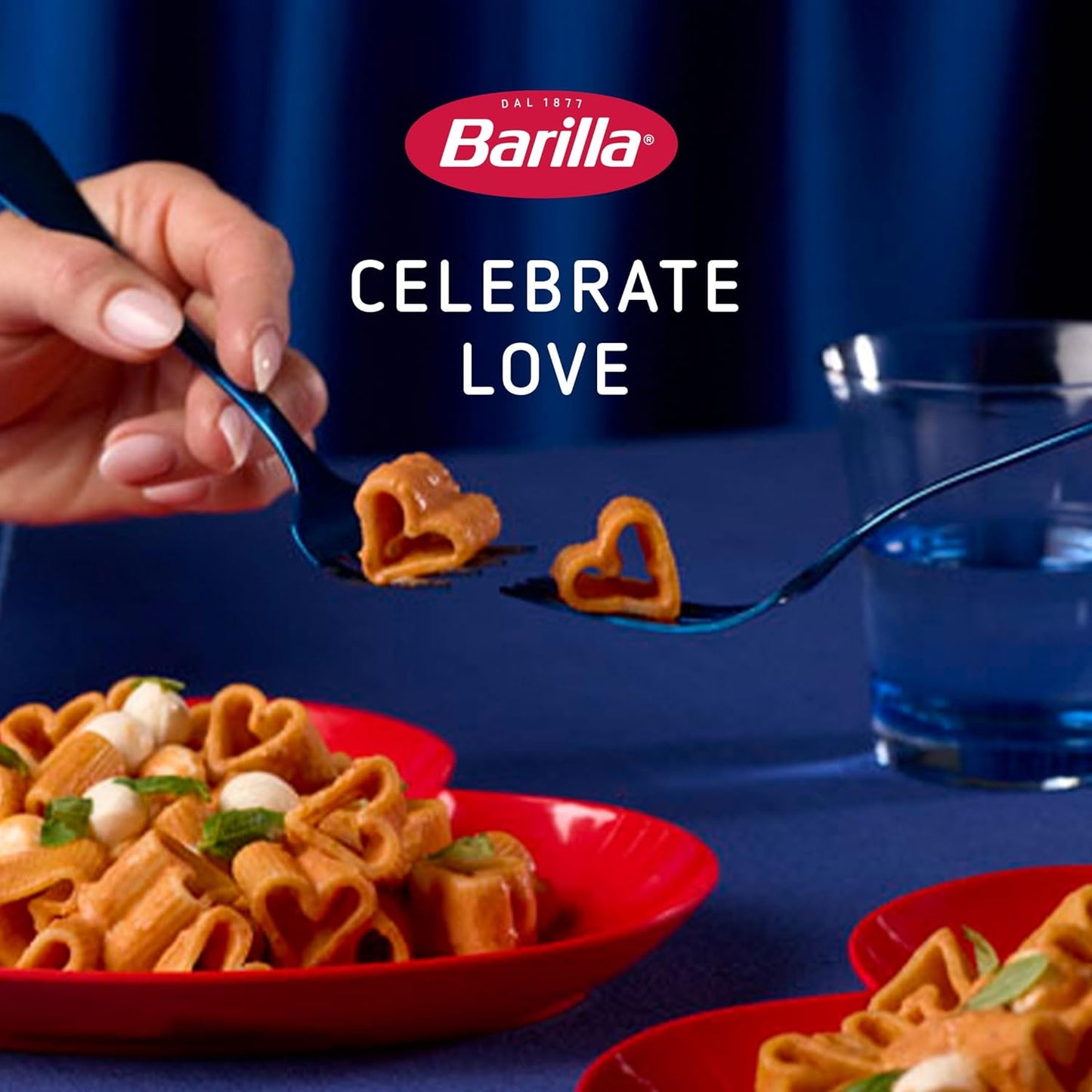 Barilla A Sign of Love Heart Pasta – Limited Edition Valentine's Gift for Her, Heart Gift Tag Included on the Box