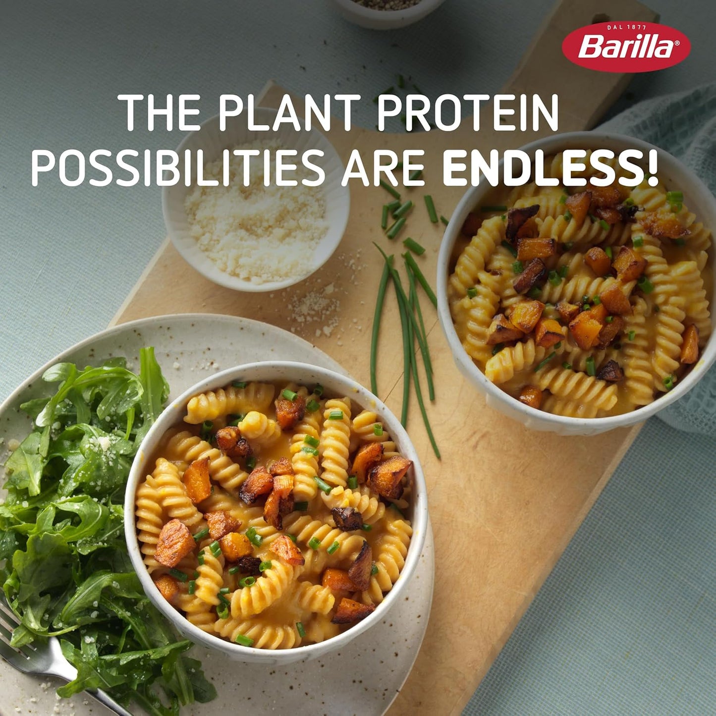 Barilla Chickpea Rotini Pasta – Plant Protein Pasta for Picky Eaters and After School Snack Prep