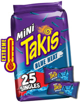 Takis Mini Snack Variety – Workplace Pantry and Shared Kitchen Restock, 25 Single-Serve Pouches for Staff