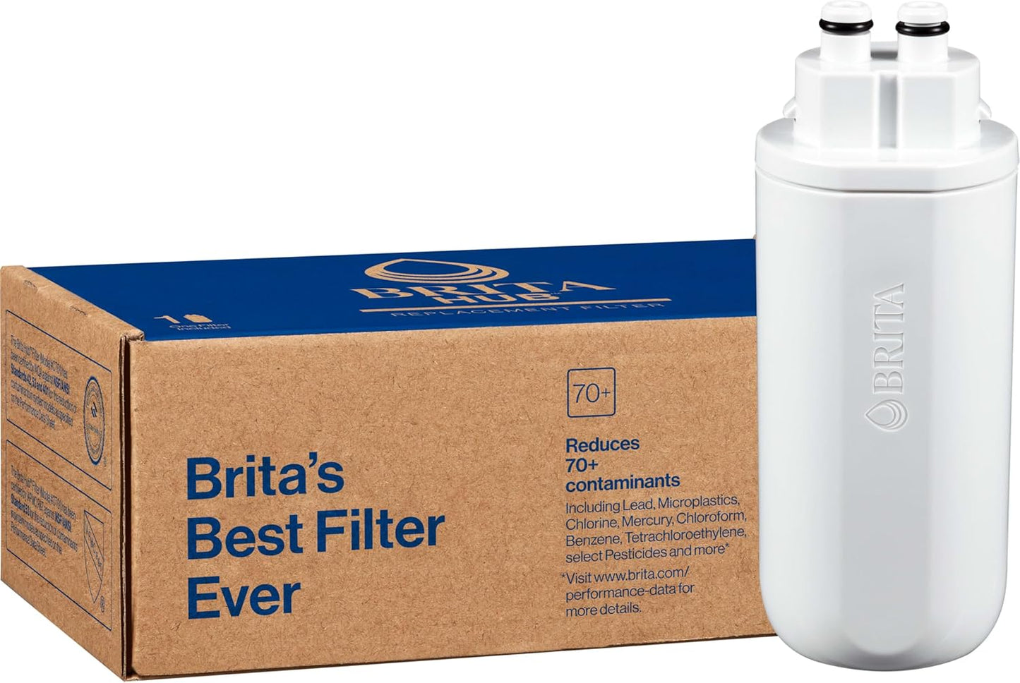 Brita Hub Replacement Water Filter – BPA-Free Filter for Health-Conscious Hydration at Home, 6-Month Supply