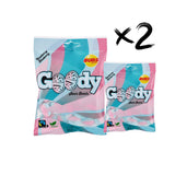 Bubs Goody Sour Ovals Raspberry Caramel – Portable Taffy Bags for Hiking and Road Trips