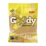 Bubs Goody Sweet Ovals Banana Caramel – Ready-to-Give Vegan Candy Gift for Pick-and-Mix Fans, 2 x 90g