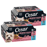 Cesar Classic Loaf in Sauce – Ready-to-Give Gourmet Variety Pack for Holiday and Valentine's Gifting, Small Breed, 36 Trays