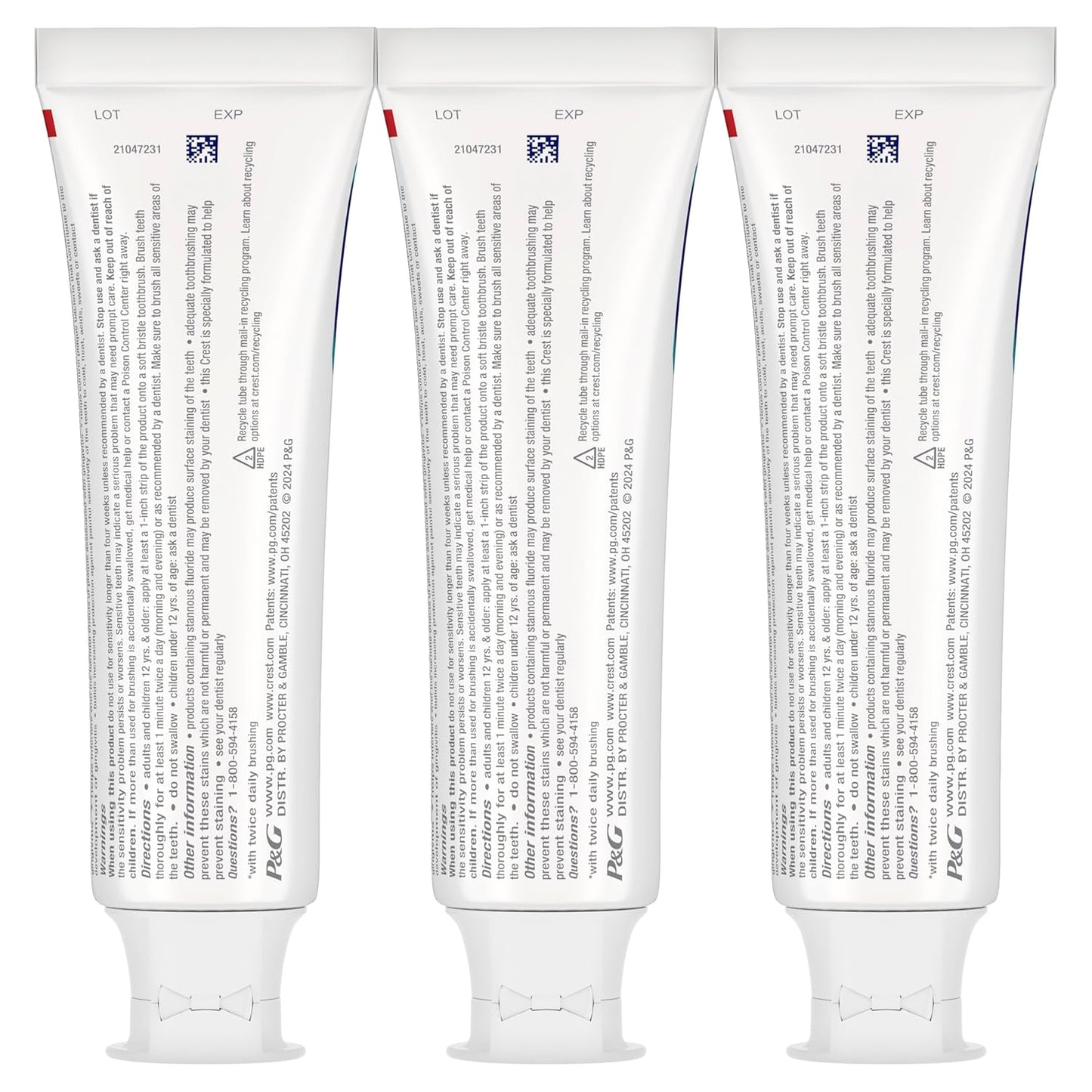 Crest Pro-Health Gum Detoxify Plus Toothpaste – Clinically Proven Gum Protection, No-Risk Formula