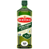 Bertolli Extra Virgin Olive Oil Rich Taste 32 fl oz – Garden-to-Table Oil for Outdoor Herb Harvests