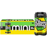Starry Lemon Lime Soda – Desk-Friendly Mini Cans for Focused Afternoons and Study Sessions, 7.5 Fl Oz Cans (Pack of 10)