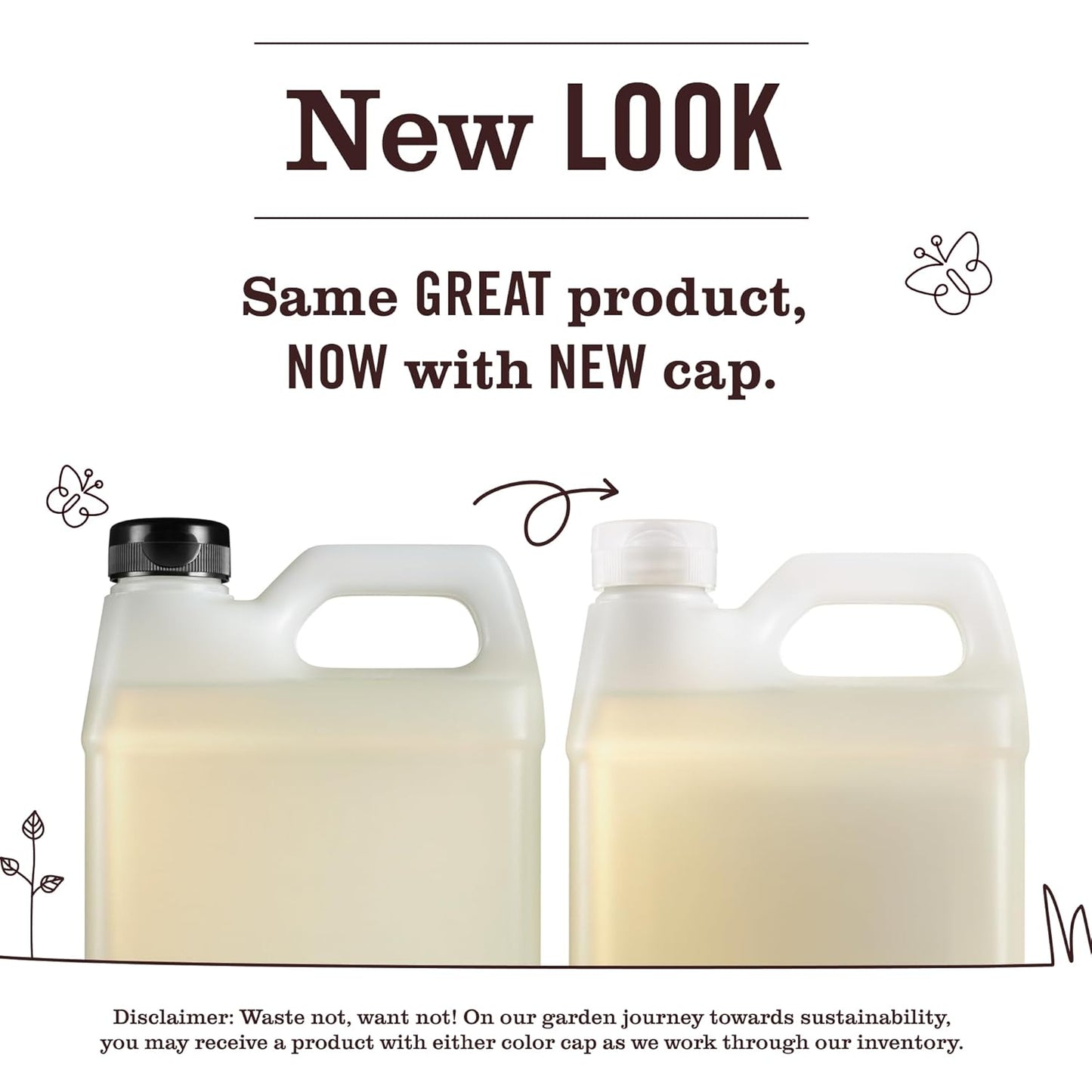 Mrs. Meyer's Clean Day Hand Soap Refill – Refill-Only Pouch for Intentional Low-Waste Kitchens, Compassion Flower 33 Fl Oz