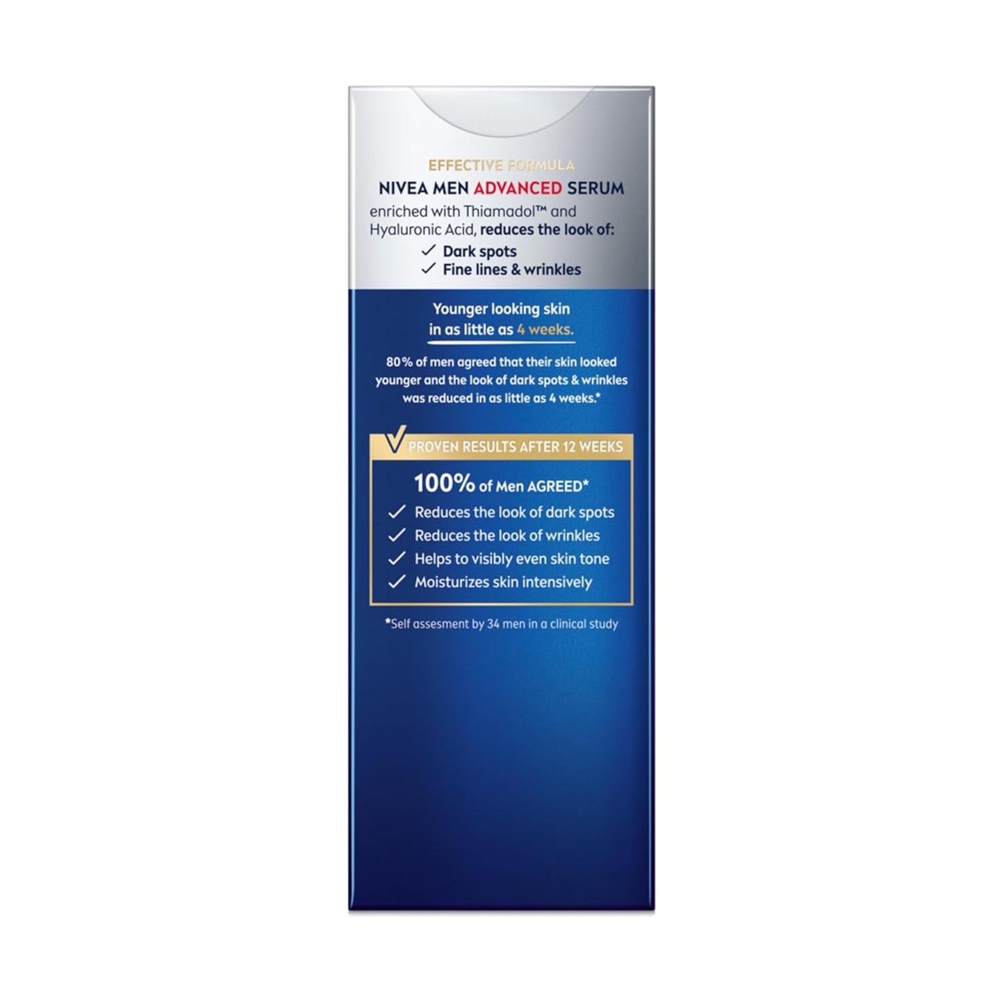 NIVEA MEN Age Defense Advanced Face Serum – Thoughtful Holiday Gift for Men Who Don't Yet Use Serums