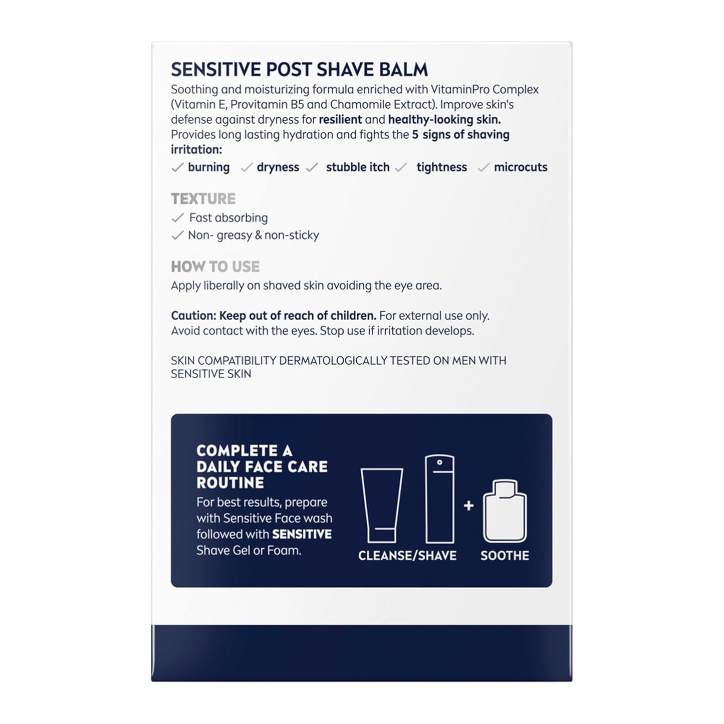 NIVEA MEN Real Madrid Post Shave Balm – Heritage Aftershave Crafted with VitaminPro Complex for Refined Daily Grooming