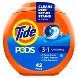 Tide PODS HE Compatible Detergent for Fast Daily Laundry Loads – Pre-Measured for Consistent Results