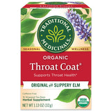 Traditional Medicinals Slippery Elm Throat Tea – Cozy Holiday Gift for the Singer, Speaker, or Wellness Lover in Your Life