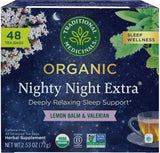 Traditional Medicinals Nighty Night Extra – Holiday Gift for Insomnia-Prone Friends and Family, 16 Bags