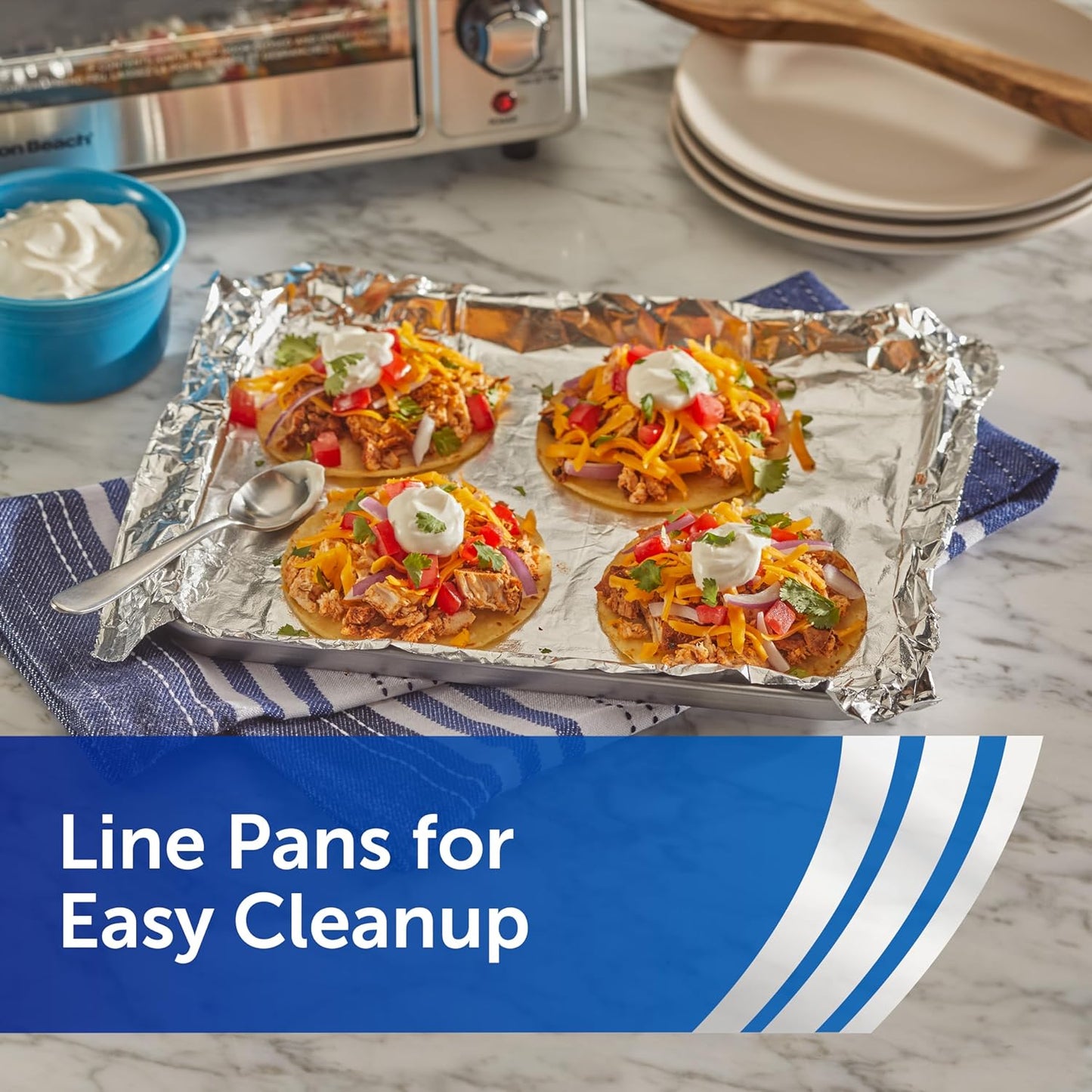 Reynolds Wrap Pop-Up Foil Sheets – Streamlined Storage for a Less-Is-More Pantry