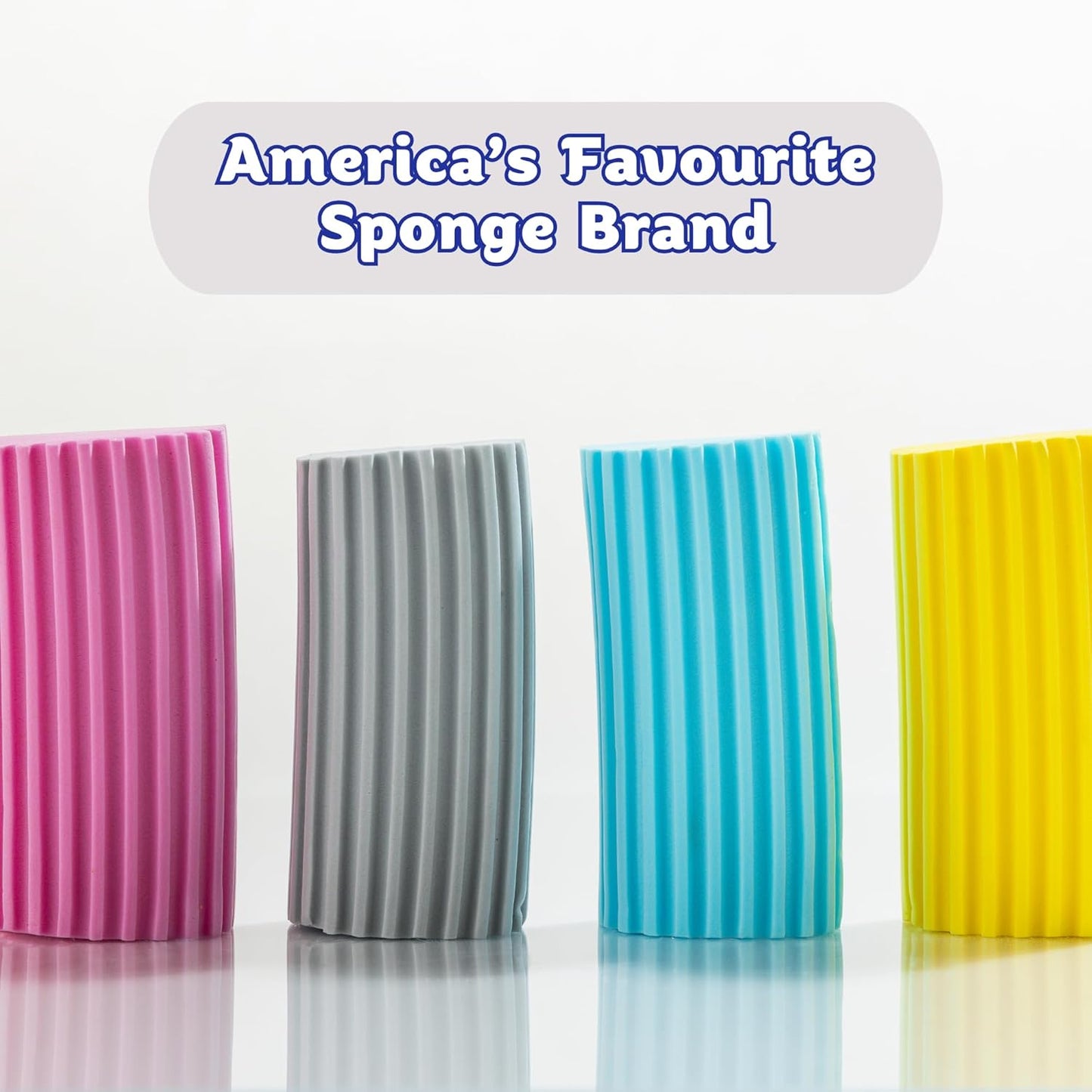 Scrub Daddy Damp Duster Bedroom Decor Essential, Gentle Sponge for Wooden Blinds and Radiators
