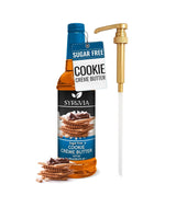 Syruvia Sugar Free Pistachio Latte Syrup – Refined Sugar-Free Indulgence for the Discerning Host, 25.4 fl oz With Pump