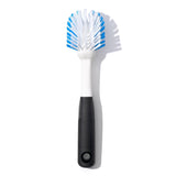 OXO Good Grips Dish Brush – Wedding Registry Kitchen Essential for Couples, Dishwasher-Safe Brush with Non-Slip Grip