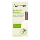 Aveeno Clear Complexion Face Moisturizer – Dermatologist-Backed Safety for Sensitive, Acne-Prone Skin