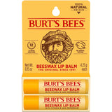 Burt's Bees Lip Balm Original – Beach Tote Essential, Sun and Salt Air Lip Defense