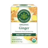Traditional Medicinals Organic Ginger Tea – Portable Nausea Relief for Cruise Cabins and Hotel Stays