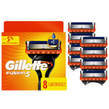 Gillette Fusion5 Universal Blade Cartridges – Clean, Simple Refills for Any 5-Blade Handle