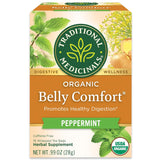 Traditional Medicinals Organic Belly Comfort Peppermint Tea – Valentine's Day Self-Care Gift for Her Wellness Routine