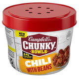 Campbell's Chunky Chili with Beans – One-Step Microwavable Meal for Intentional Solo Dinners