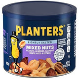 PLANTERS Mixed Nuts Five-Nut Blend – Father’s Day and Valentine’s Snack Gift with Plant Protein, 10.3 oz Resealable