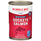 Bumble Bee Smoke Flavored Red Coho Salmon Fillets in Oil, 3.75 oz – Pantry-Stable High-Protein Lunchbox Staple for Commuters, Students, and Remote Workers