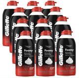 Gillette Foamy 12-Pack – Streamlined Grooming Essentials, Zero Complexity