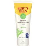 Burt's Bees Gentle PM Face Cream with Aloe and Rice Milk – Family-Friendly Natural Sensitive Skin Moisturizer for Parent's Nightly Routine