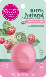 eos 100% Natural & Organic Lip Balm – Clean Ingredient Lip Care Safe Around Family and Pets