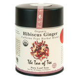 The Tao of Tea, Hibiscus Ginger Tea, Loose Leaf – Neutral Aesthetic Tea for the Understated Home, 3 oz Tin