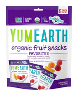 YumEarth Vegan Fruit Snacks – Guilt Free Office Desk and Gym Bag Snack for Clean Eating Adults