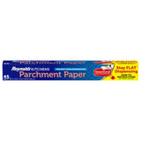 Reynolds Kitchens Unbleached Parchment Roll for Health-Conscious Family Cooks, FSC-Certified Non-Stick Baking Paper for Everyday Meal Prep