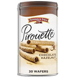Pepperidge Farm Pirouette Rolled Wafers - Eye-Catching Canister for the Baking Pantry and Dessert Plating Station