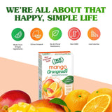 True Citrus Mango Orangeade Water Flavoring Packets - No Artificial Sweetener Hydration for Children On the Go