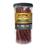 Tillamook Country Smoker Real Smoked Sausages – Gameday and Birthday Gift for the Beef Snack Lover, Resealable Jar