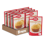 Betty Crocker Cornbread and Muffin Baking Mix, 6.5 oz (Pack of 9) – Heartwarming Mother's Day Gift for Home Bakers