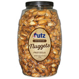 Utz Bulk Bite-Size Pretzels 52 oz Resealable Barrel – Mindful Portion-Controlled Snacking for Balanced Lifestyle Goals