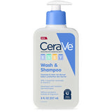 CeraVe Baby Tear-Free Wash and Shampoo – Free From Sulfates, Dyes, and Phthalates for Safer Newborn and Toddler Bathing