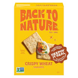 Back to Nature Crispy Wheat Crackers – Housewarming Pantry Gift for Friends Who Love Wholesome Snacking