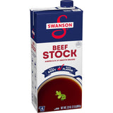 Swanson Beef Stock, 32 oz Carton – Streamlined Stock for Uncluttered Meal Prep