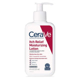 CeraVe Anti-Itch Pramoxine Lotion for Bedside Self Care Routine, Fragrance Free Hydration for Sensitive Skin 8 oz