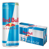 Red Bull Sugar Free Energy Drink – Esports and Streaming Studio Energy Supply for Marathon Sessions, Pack of 24