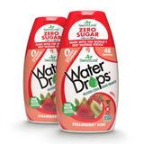 SweetLeaf Water Enhancer Drops – Travel-Size Flavored Hydration for Hiking, Camping, and Outdoor Adventures, Strawberry Kiwi, 2 Pack