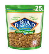 Blue Diamond Almonds Wasabi & Soy Sauce Flavored Snack Nuts – Heart-Healthy Vitamin E Snack for Clean-Eating Routines, 25 Oz Resealable Bag