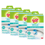 Scotch-Brite Disposable Toilet Scrubber Refills – Self-Care Home Reset with Effortless Hygienic Bathroom Cleaning