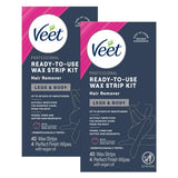 VEET Worry-Free Body Waxing Kit – Pet & Kid-Safe Hair Removal, Clean Air, No Smoke or Fire Hazard